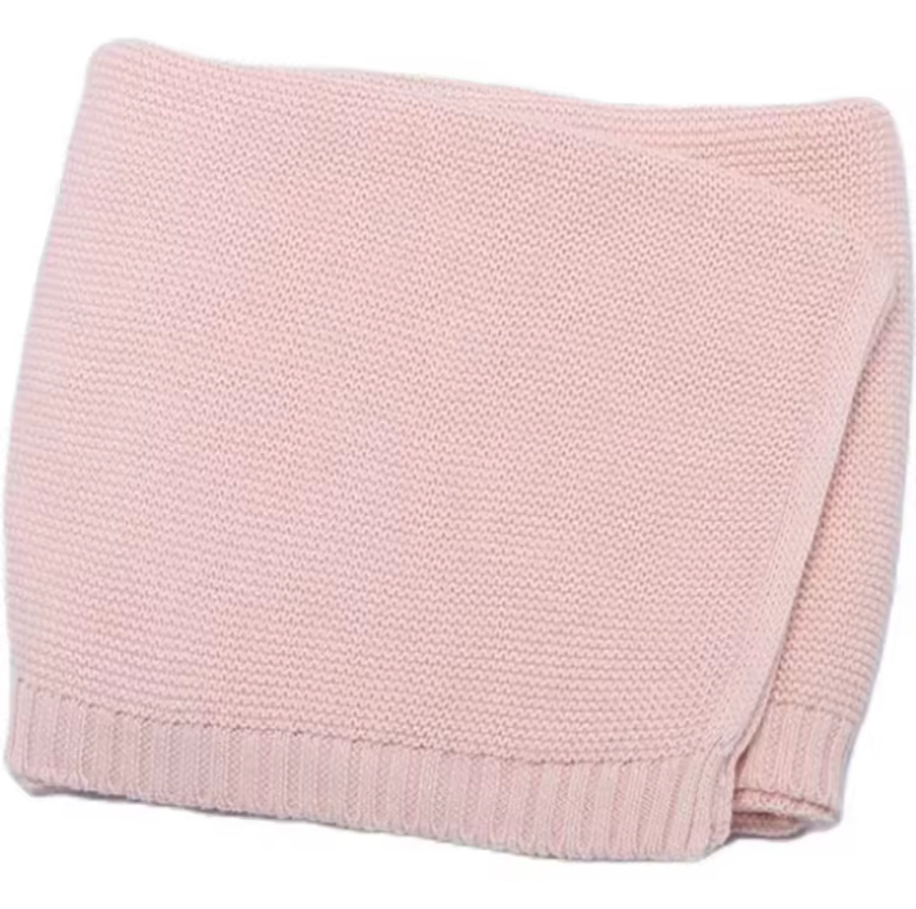 Personalized Newborn Knitted Blanket