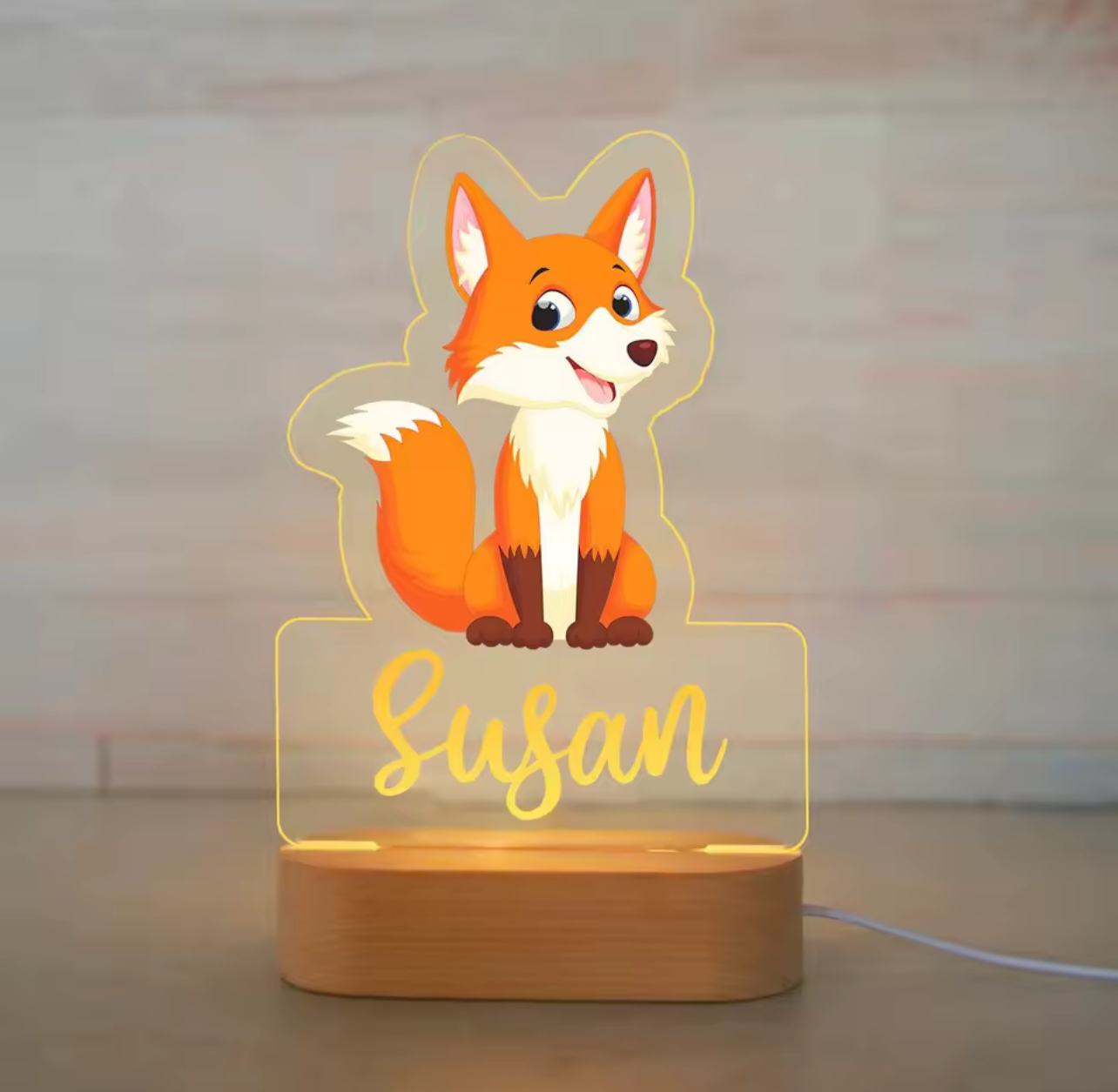 Personalized Animal Night lamp