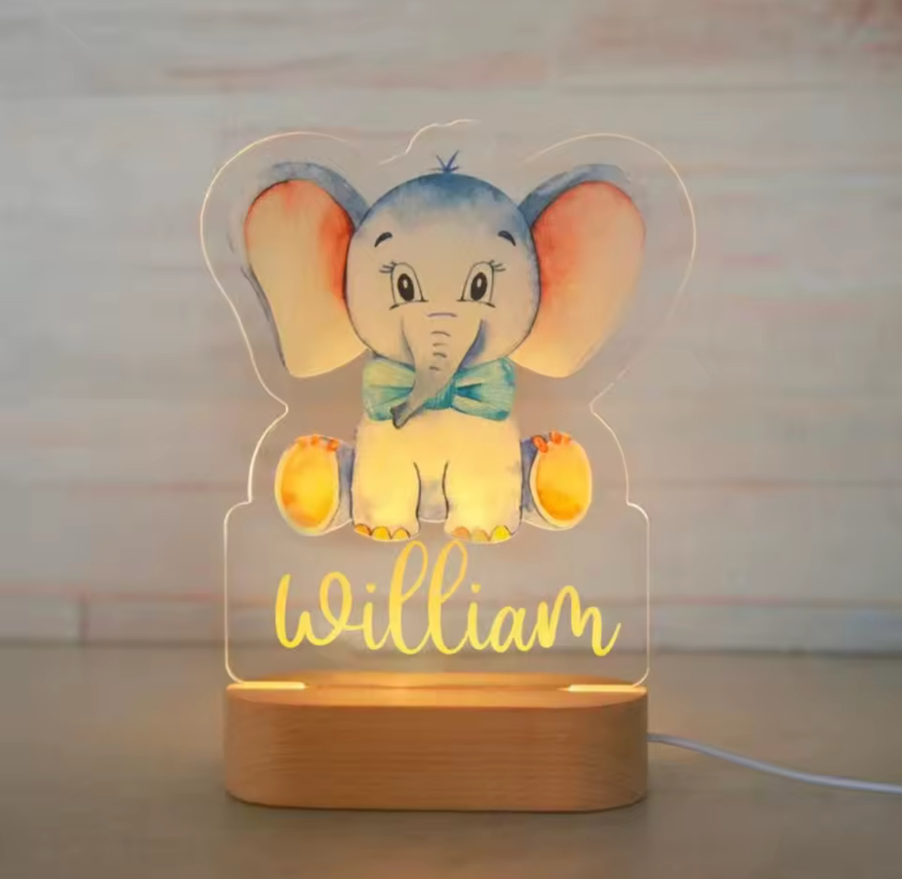 Personalized Animal Night lamp