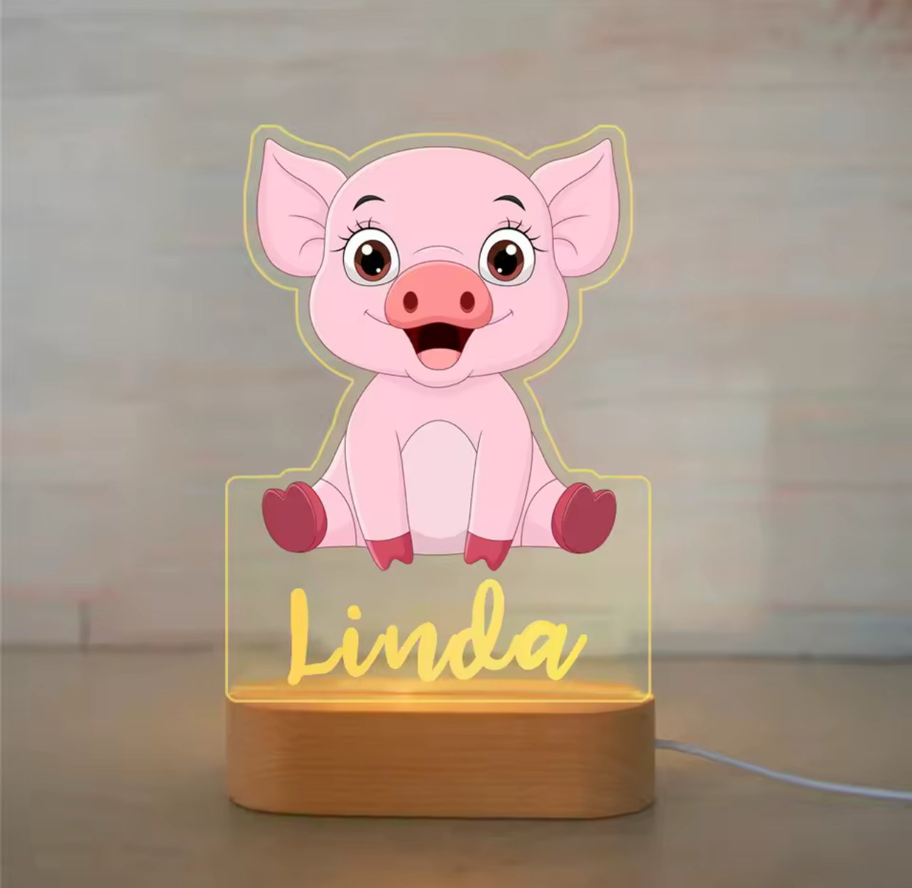 Personalized Animal Night lamp