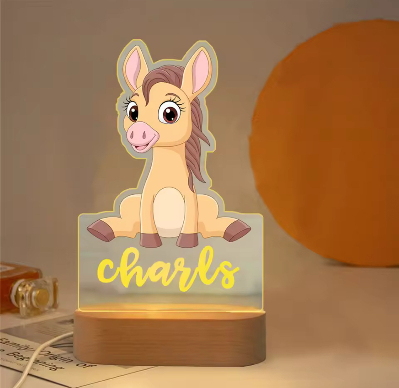 Personalized Animal Night lamp