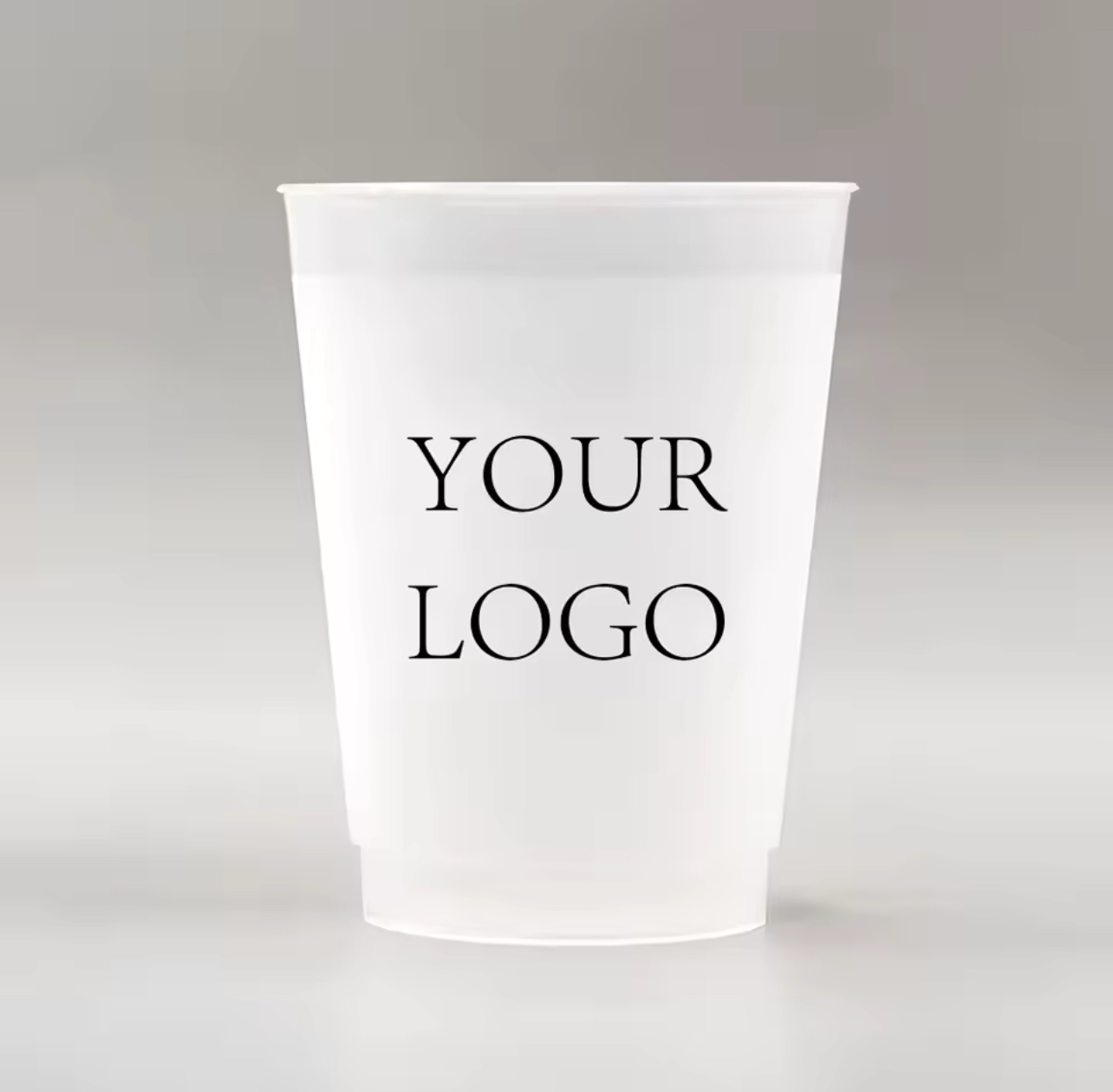 Personalized Disposable Plastic Cups (set of 50)