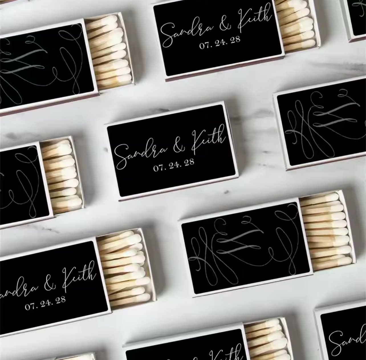 Personalized Match Boxes (set of 50)