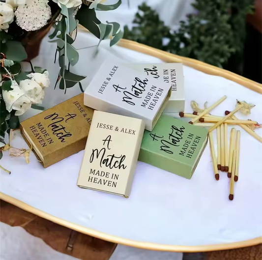 Personalized Match Boxes (set of 50)