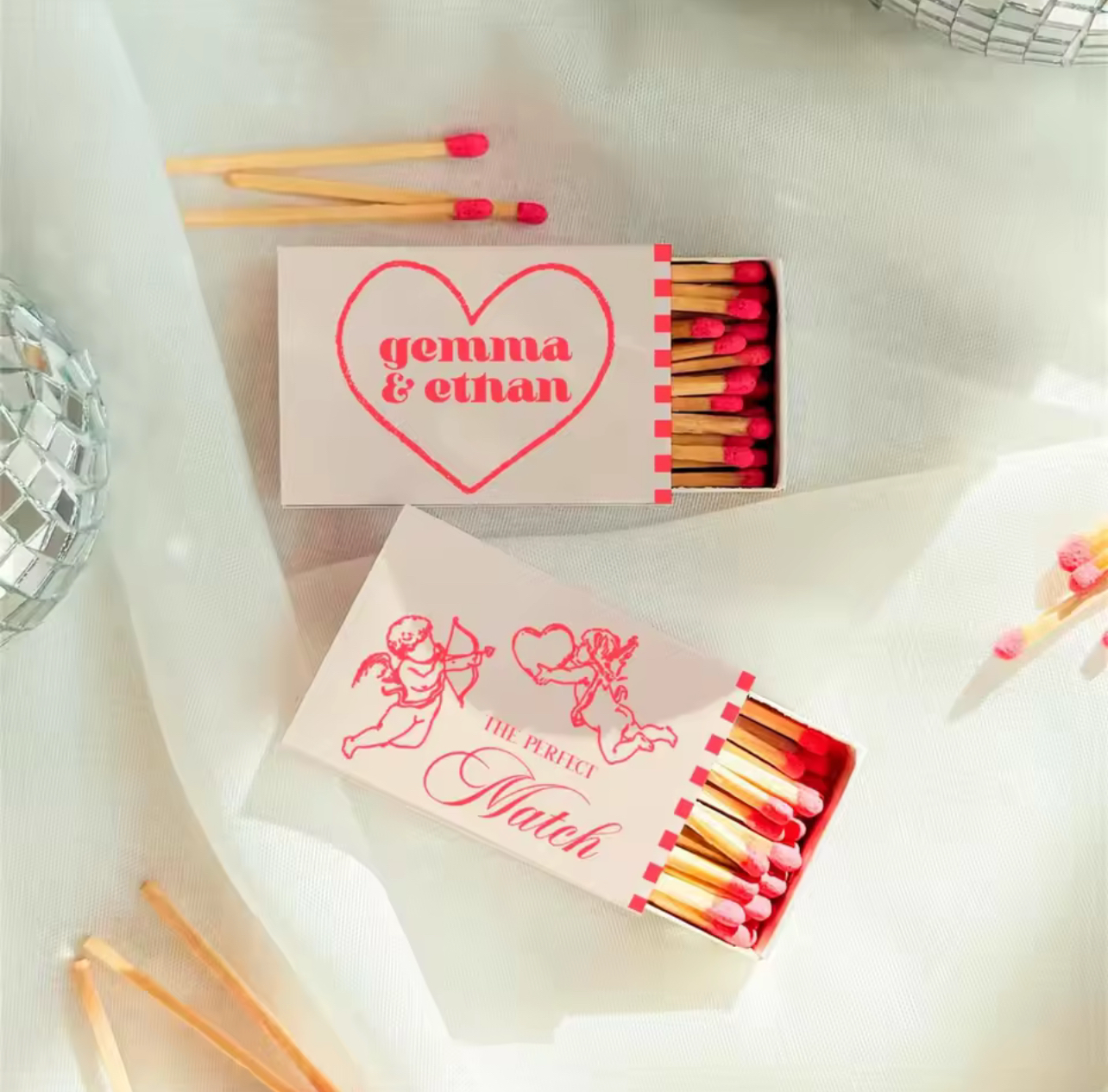 Personalized Match Boxes (set of 50)