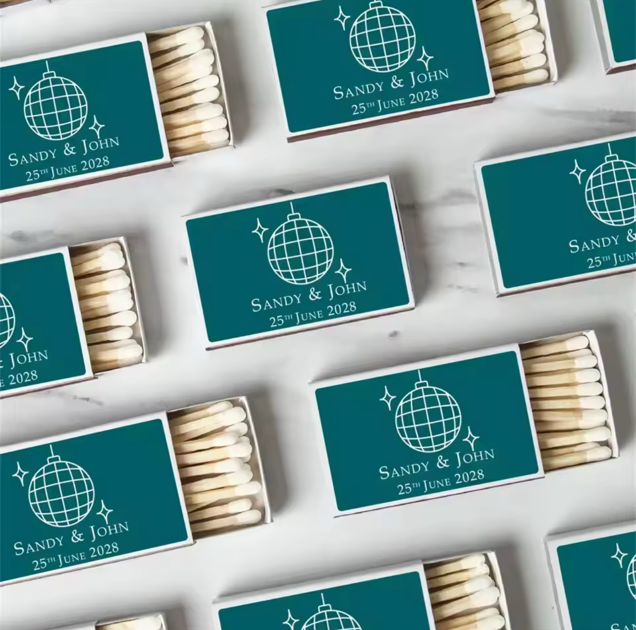 Personalized Match Boxes (set of 50)
