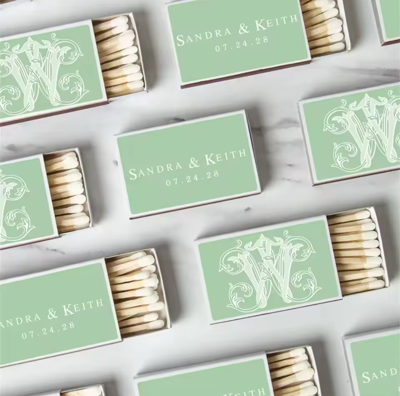 Personalized Match Boxes (set of 50)