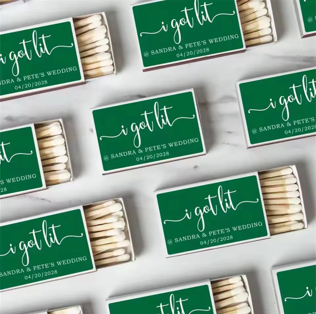Personalized Match Boxes (set of 50)