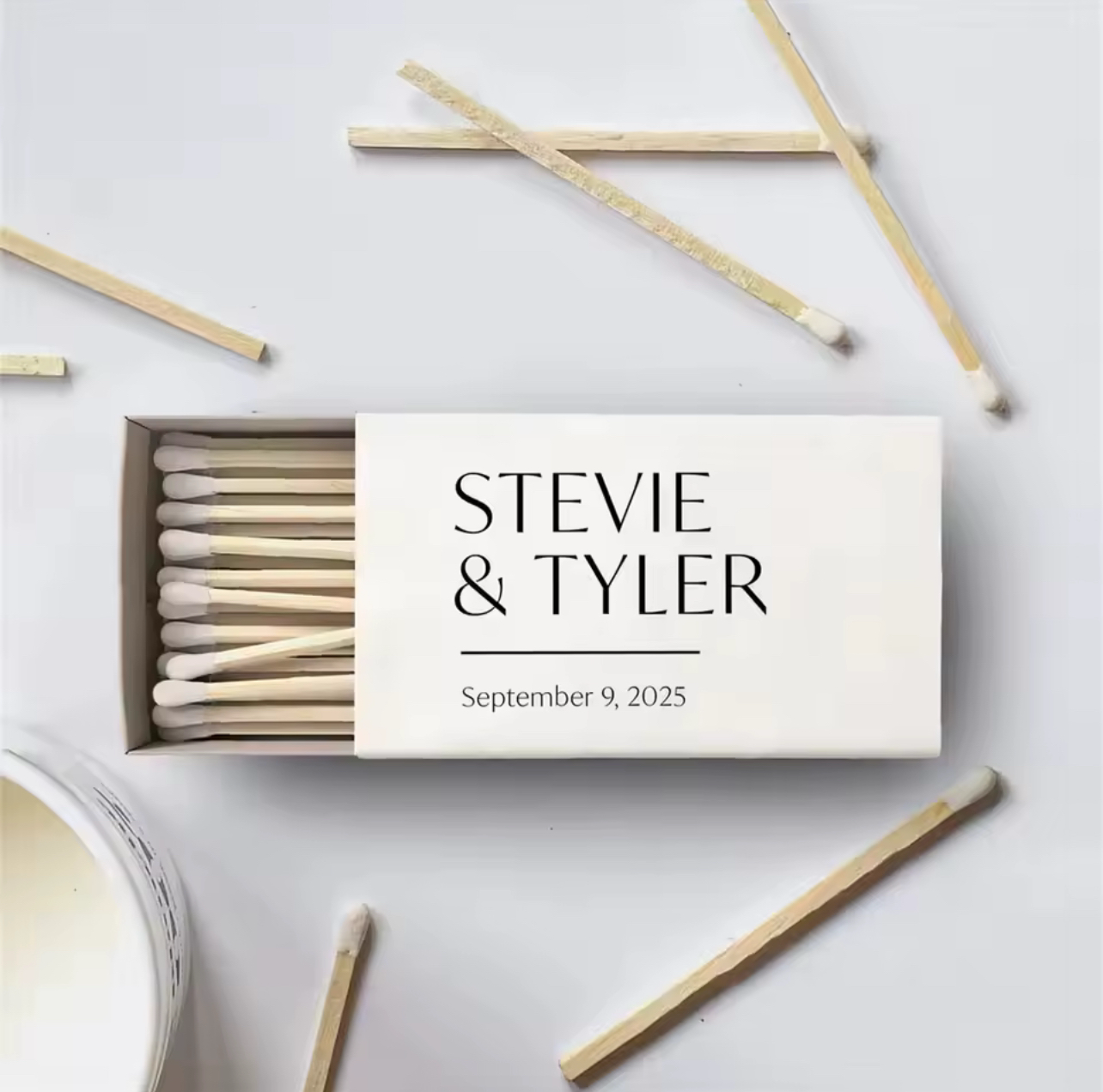 Personalized Match Boxes (set of 50)