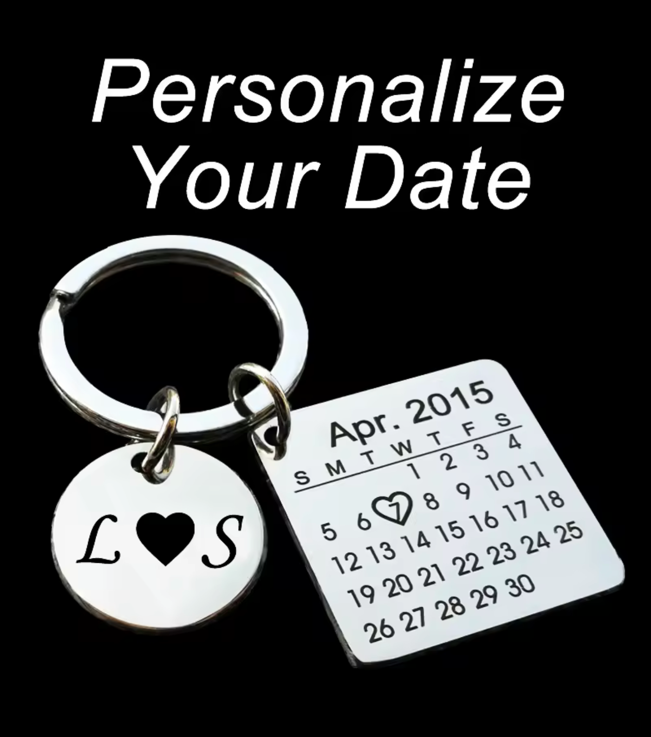 Save The Date - Keychain Calendar (set of 100)
