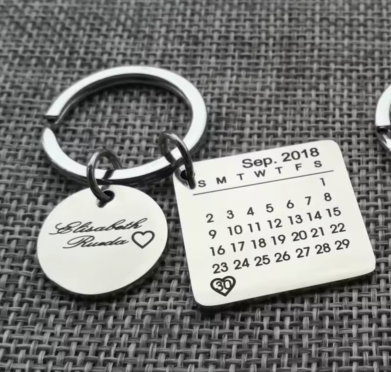 Save The Date - Keychain Calendar (set of 100)