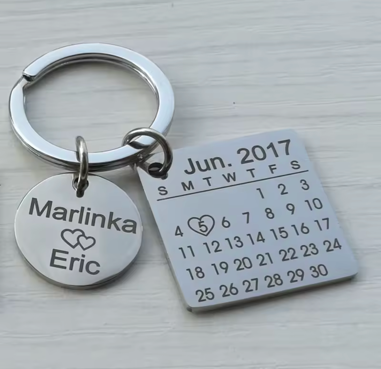 Save The Date - Keychain Calendar (set of 100)